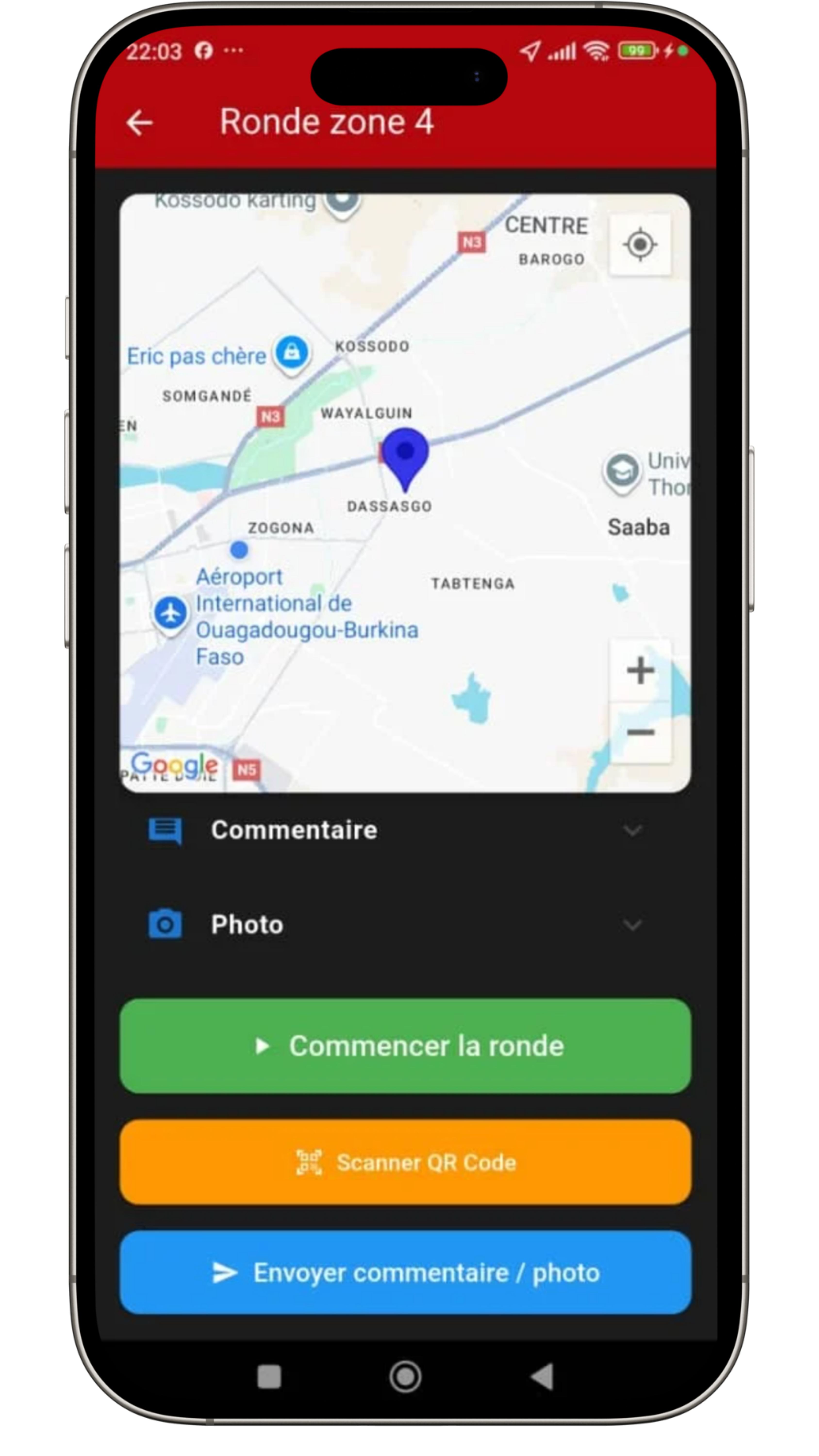 Tableau de bord du suivi en temps réel SecureLink
